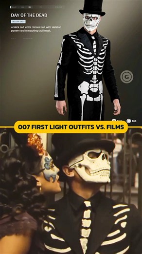 007 First Light pays some serious homage to previous James Bond films in the costume department 🫡