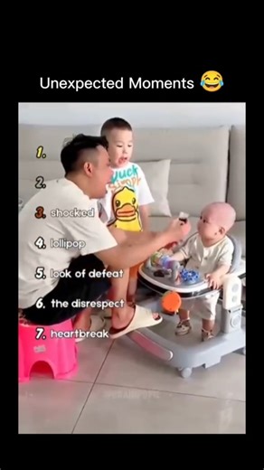 Explainer.Lab | This video is a comedic compilation of "unexpected moments" featuring young children and their humorous, often dramatic, reactions to... | Instagram