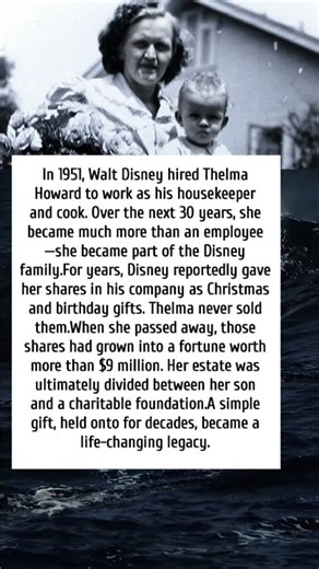 Walt Disney Gave His Housekeeper Stock for Christmas—It Became a $9 Million Fortune