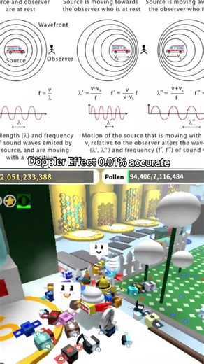 Doppler Effect Explained in Bee Swarm Simulator