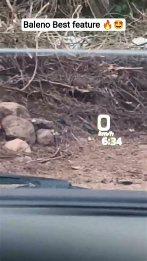 Baleno head-up display feature 🔥🤩#baleno #topmodel #headupdisplay