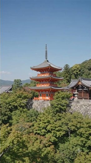 京都、清水寺からのパノラマ #歴史 #旅行 #自然 #雑学 #絶景 #豆知識
