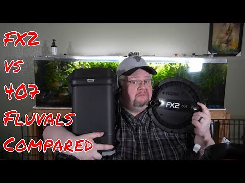 Fluval FX2 vs 407 comparison - What is the difference?