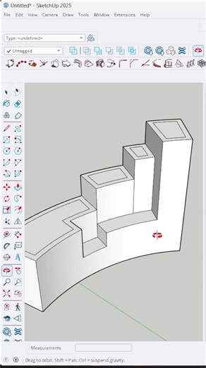 HIGH RISE 3D MODEL #sketch up#art#architecturalsketch up 3d modeling#sketch up#art#architectural