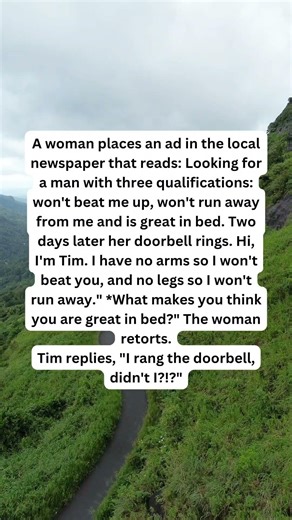 A woman places an ad in the local newspaper that reads:...