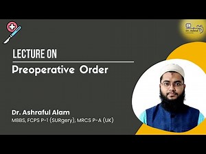 How to Write a Preoperative Order | Complete Guide for Interns & Surgery Trainees