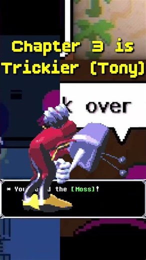 How to EAT MOSS in Every Chapter of Deltarune #deltarune