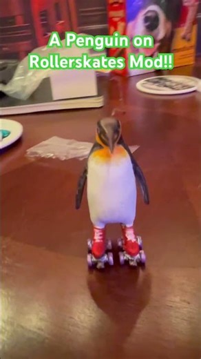 My Penguin on Rollerskates Mod! #sternpinball #rbion #ripleysbelieveitornot