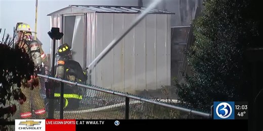 VIDEO: 1 dead in Bozrah house fire