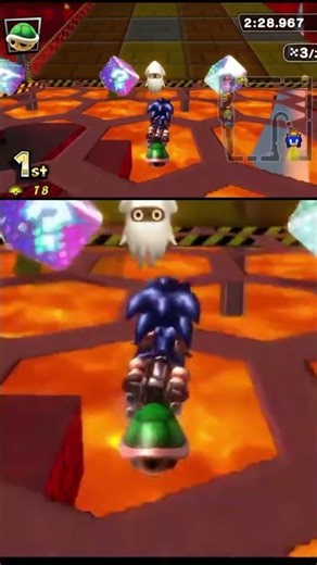 Sonic Gameplay - Mario Kart Wii Deluxe X