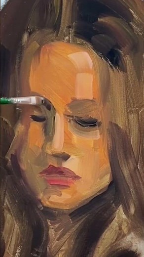 Acrylic Portraits Using Spot Technique: Quick Overview