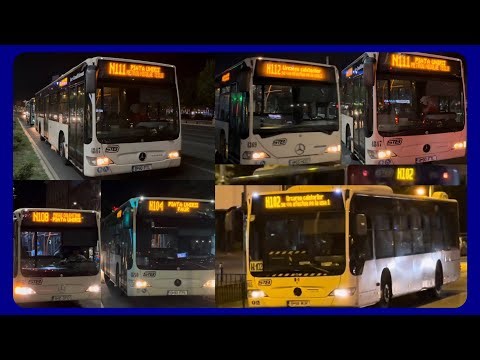 Autobuze Mercedes Benz Citaro €3 și E4 pe liniile de noapte