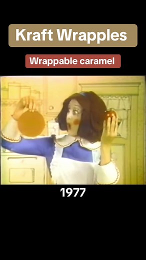 Nostalgic Kraft Wrapples: 1970s Caramel Apple Commercials