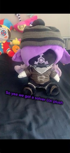 Solver Uzi plush review | #murderdronesepisode8 #plush #review #glitch #music #doometernal #tadc