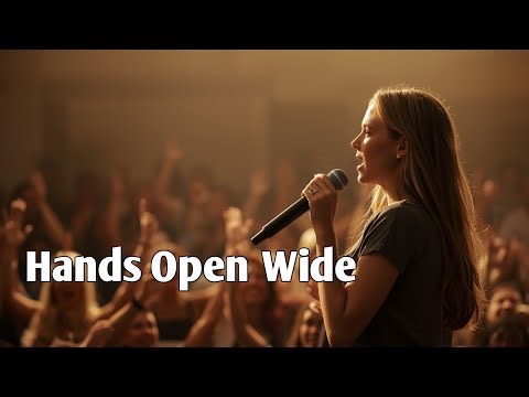 Hands Open Wide - Powerful Worship Song (Official Lyrics video)
