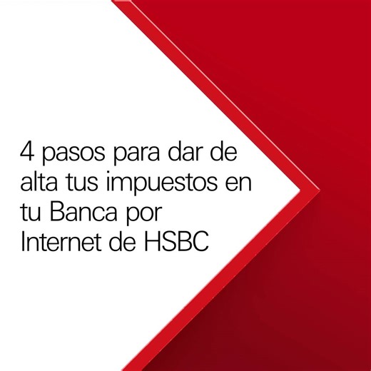 Usa tu Banca por Internet HSBC para realizar el pago de tus impuestos. Recuerda que debes dar de alta al beneficiario previamente. Además, al pagar tu predial, tenencia, derechos y otros impuestos con tus Tarjetas de Crédito HSBC en sucursal, oficinas de gobierno o autoservicios, puedes obtener hasta 12 MSI* Sigue este tutorial y conoce el paso a paso: https://www.hsbc.com.mx/digital/tutoriales-bpi/ Conoce más sobre esta promoción en: https://grp.hsbc/6182xZEZM *CAT Meses sin Intereses 0% Sin IV