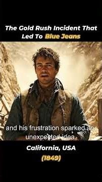 [AI History] Jeans Started With This Outrageous Gold Rush Problem