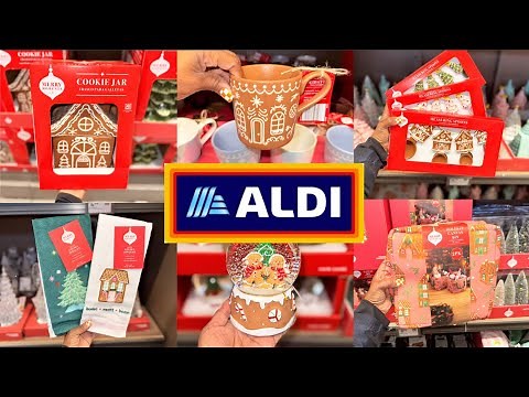 ALDI GINGERBREAD DAY! | ALDI CHRISTMAS 2025 🎄 | ALDI FINDS THIS WEEK 10/22