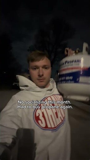 Why does propane cost 90 dollars and your first child 😭 #grillingseason #finances