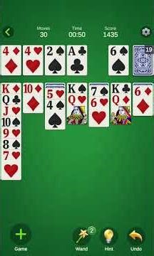 Crazy Quick Solitaire Game On Tablet