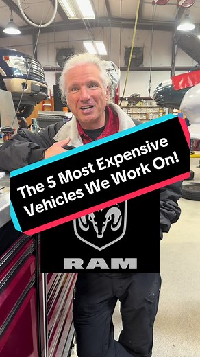 The 5 Most Expensive Vehicles We Work On!