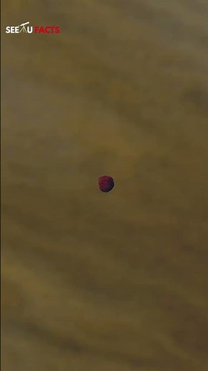 The Red Moon of jupiter | Amalthea #space #jupiter #redmoon #facts #universe