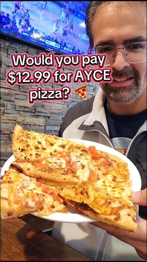 All you can eat pizza 🍕 in Bullhead City, Arizona at a small Italian restaurant called Vito's #ayce #pizzalovers #buffets #pizzatime #pizza #bigback #localrestaurant #travel #mukbang #foodreviews #foodies #bargain #foodfinds #foodlovers #arizona #carbs #saucy #cheatdayeats #runnerslife | Freak Eating