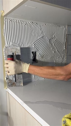 263K views · 1.7K reactions | How to install tile in the kitchen | The Creative KH | Facebook