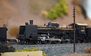 N比例·盐湖铁路·D51+C57双机+CR货列