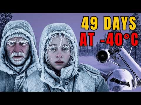 They survived a plane crash: 49 days at -40°C (True Story)