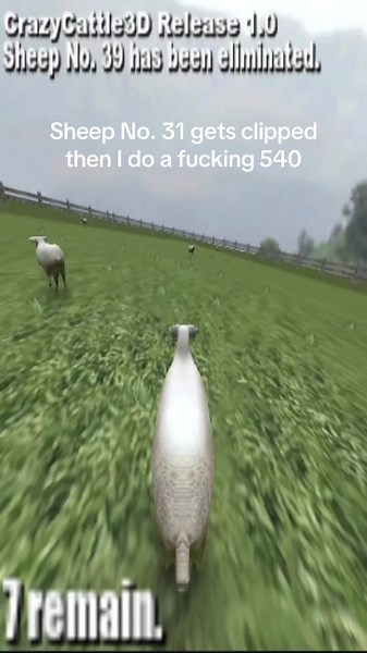 Peak game #crazycattle #crazycattle3d #fyp #brainrot | Crazy Cattle 3d