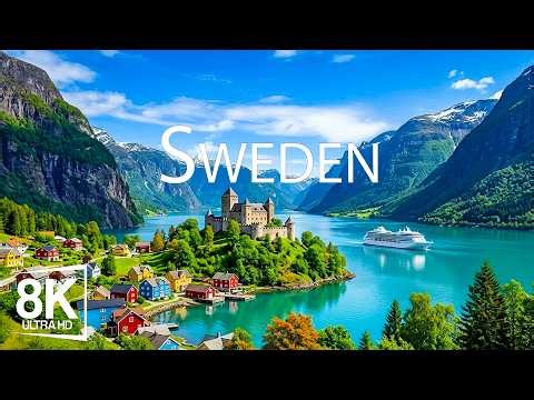 Sweden 8K – A Cinematic Journey Through Nordic Nature & Cities