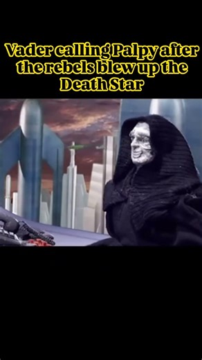 Vader calling palpatine after the death star blows up#starwars #southpark #deathstar #robot #chicken