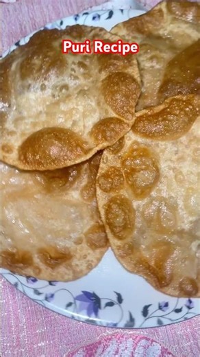 Puri Recipe #shorts #viral #trending #recipe #food #puri #youtube