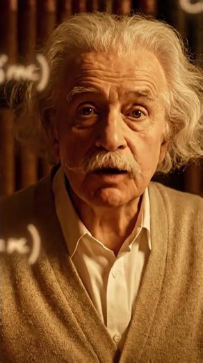 Albert Einstein in his study, 1940s Princeton