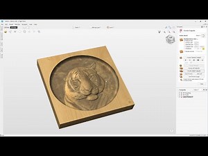 How to Project a Laser Toolpath onto a 3D Model in Vectric's Laser Module | Laser | V12.5 Tutorials