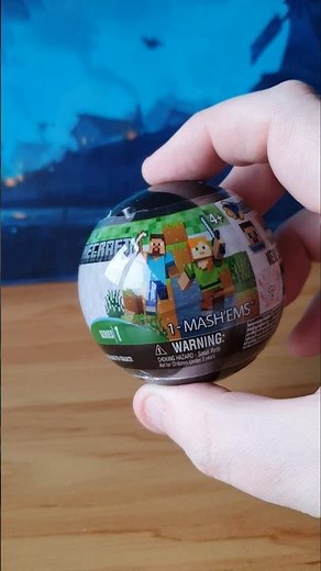 Mash'ems Minecraft Series 1 Collectable Squishy Unboxing - Did We Get Enderman??