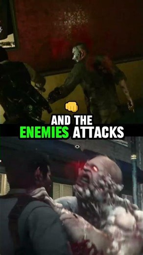 The Evil Within 1 & 2 Attack Comparison #gaming #theevilwithin #ruvik #gameplay