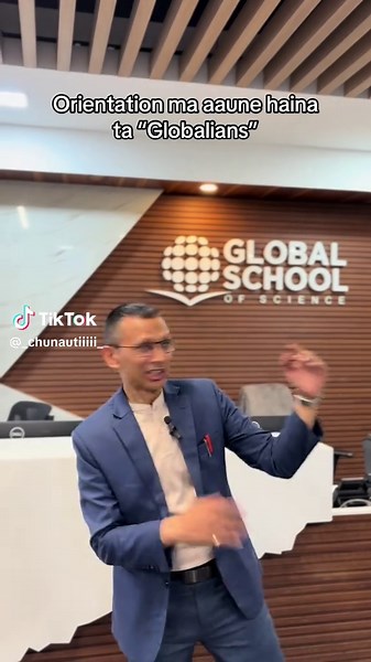 Orientation at Global School of Science