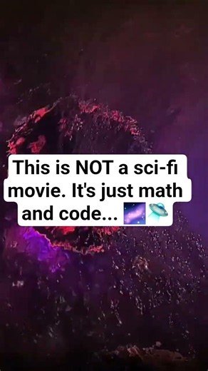 Sci-fi movie or just code? 🌌💻 #shorts #shadertoy #space