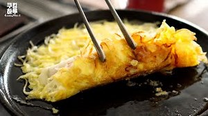 Potato hot dog ｜ 쿠킹 하루 Cooking Haru's recipe transcription|TubeRecipe