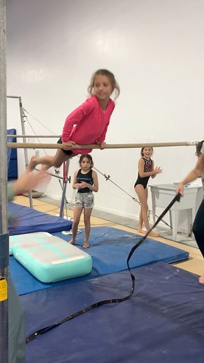 NEW SKILL❗️Adilyn finally got her glide kip tonight!!! 🌟 She has worked SO hard to get this. We are so proud!❤️ | SGA Dynamics