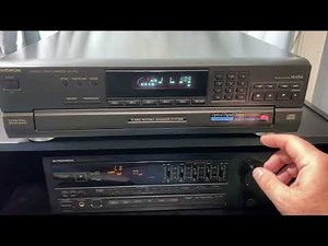 Technics SL-PD5 CD CHANGER DEMO