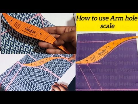 Armhole sleeve curve scale | how to use armhole scale