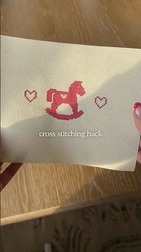 Cross Stitch Hack 🪡