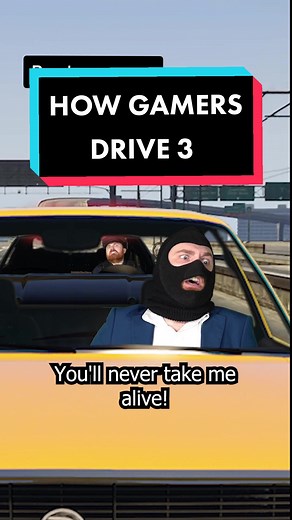 Evert gamer drives differently 😂 #videogames #gaming #gamingontiktok