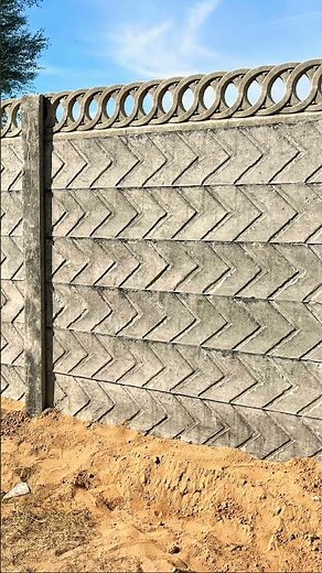 Puar RCC compound readymade boundary wall with installation#construction