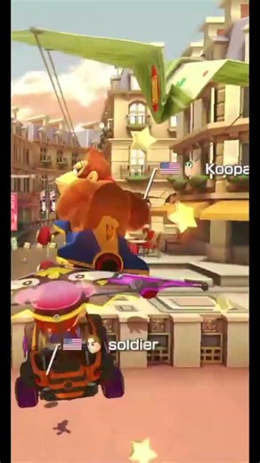 i was almost within exploding range!😳 #mario #mariokart8deluxe #gaming