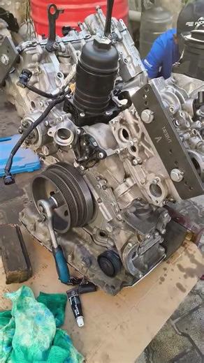 porsche cayenne 3.0 turbo engine timing #porsche #technician #work