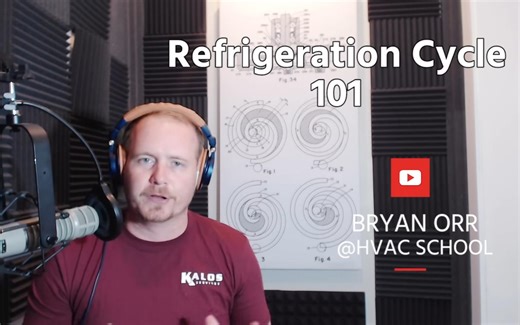 【英字】制冷循环基础 | HVAC School